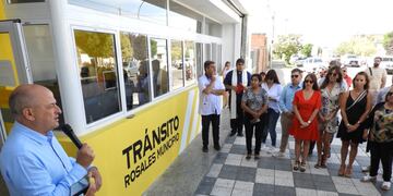 Quedó inaugurada la nueva Dirección de Tránsito.