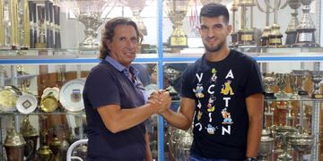 Leandro Fernández, el rendidor volante, otro año más en Racing (Foto: Prensa CAR).