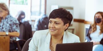 Analía Cubino, ministra de Educación, Cultura, Ciencia y Tecnología de la provincia