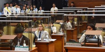 Siguiendo la mecánica de la Legislatura, el Parlamento Juvenil de Jujuy tuvo este jueves su sesión preparatoria. El viernes se celebrará la sesión ordinaria.