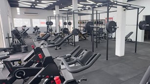 El nuevo gimansio en Ciudad Instituto, el centro de alto rendimeinto en La Agustina.