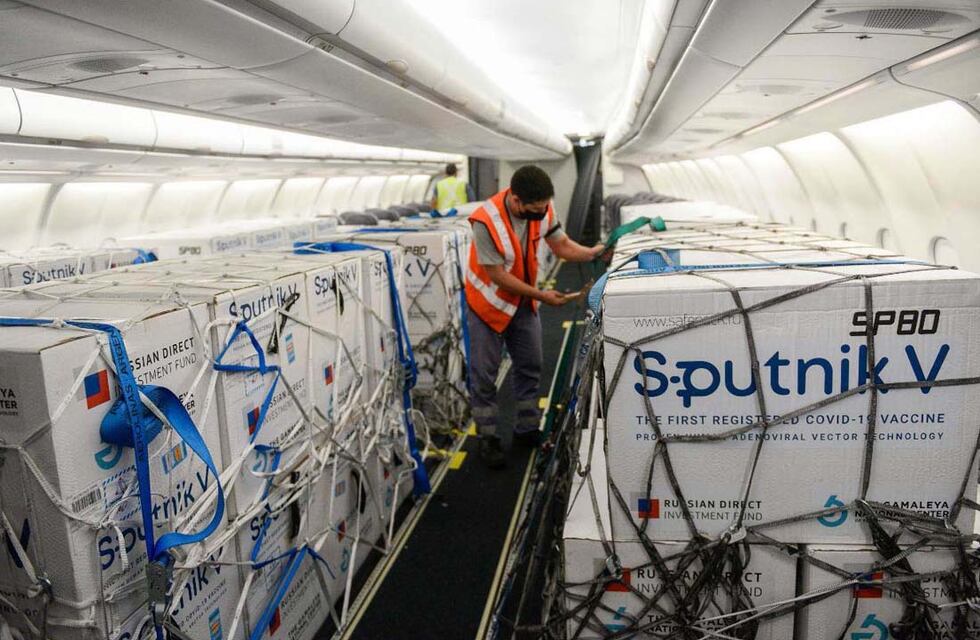 Llega un nuevo cargamento con Sputnik V y a Mendoza le corresponden 20.000 dosis