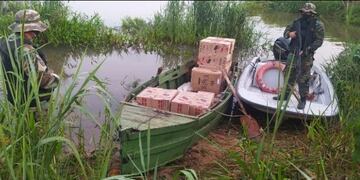 Secuestran cargamento de cigarrillos en Corpus.