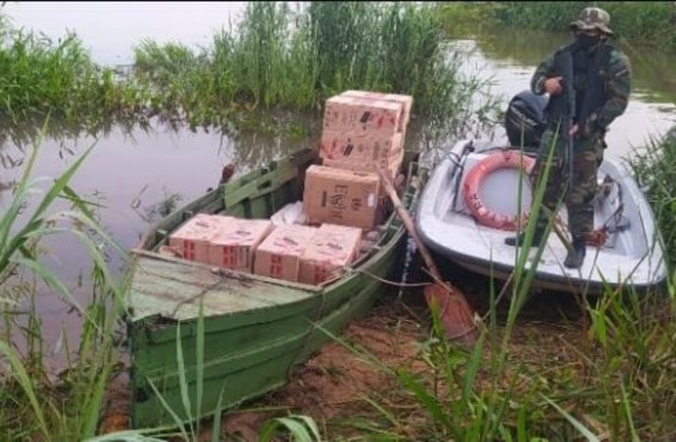 Secuestran cargamento de cigarrillos en Corpus
