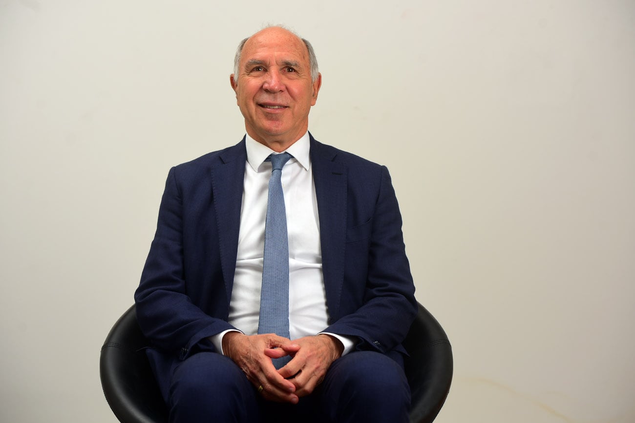 Ricardo Lorenzetti, expresidente de la Suprema Corte de Justicia, en el Streaming de La Voz.  (Nicolás Bravo / La Voz)
