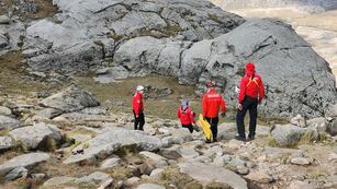 Un operativo anterior en el Cerro Champaquí (Archivo).