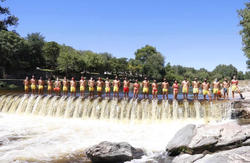 Comienza el trabajo de Guardavidas en los balnearios de Carlos Paz