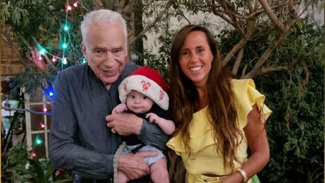 Alberto Cormillot y su familia