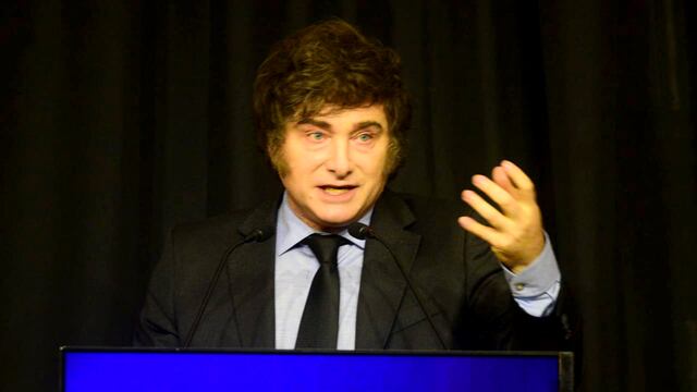 El presidente Javier Milei estuvo en la inauguración de la nueva sede de la Bolsa de Comercio de Córdoba.