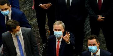 El gobernador de Córdoba, Juan Schiaretti, insistió en un reparto más igualitario de los subsidios para el transporte (Pedro Castillo / La Voz)