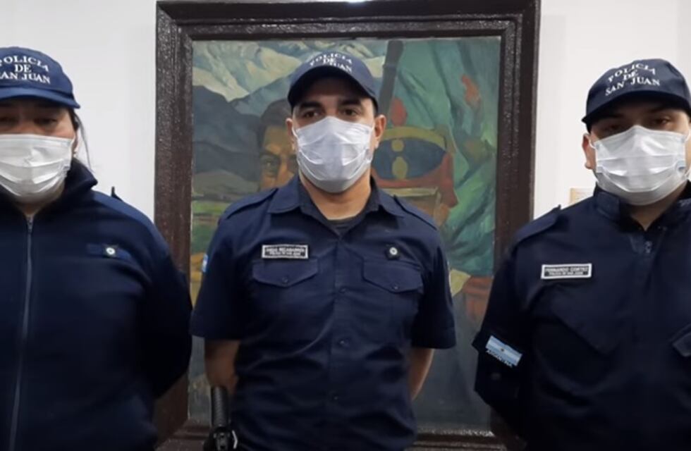 Tres agentes de la Policía sanjuanina ayudaron a dar a luz a una joven madre de 25 de Mayo