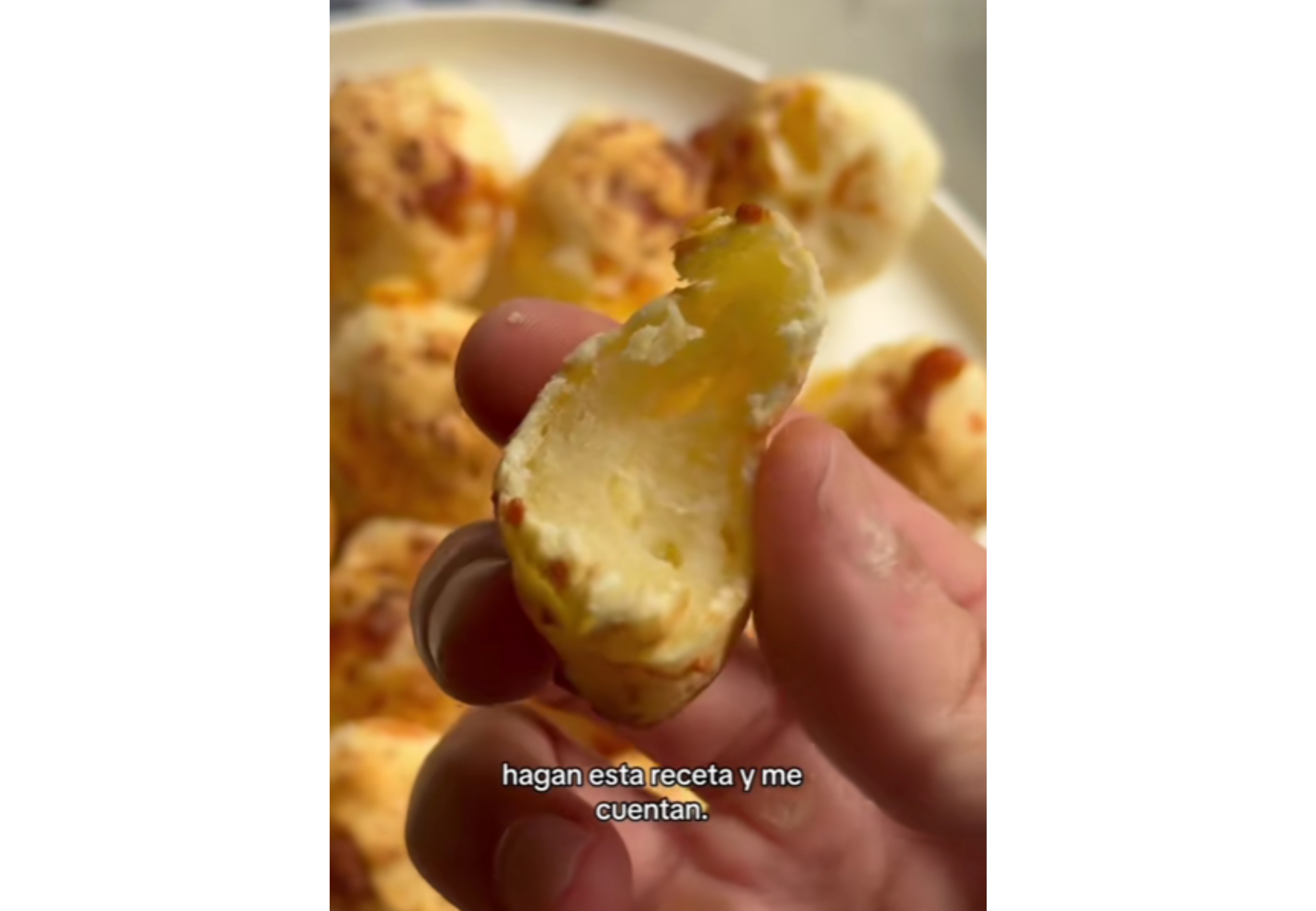 Así queda el chipa.