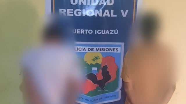 Dos individuos detenidos tras robar objetos en Puerto Iguazú.
