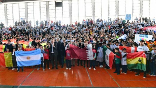 Se inauguró una nueva edición del encuentro deportivo Mundialito de los Niños 2022