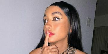 María Becerra se suma a la tendencia jean con jean