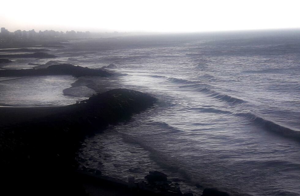 Alerta amarillo: la semana comenzó con fuertes tormentas en Mar del Plata y la costa atlántica