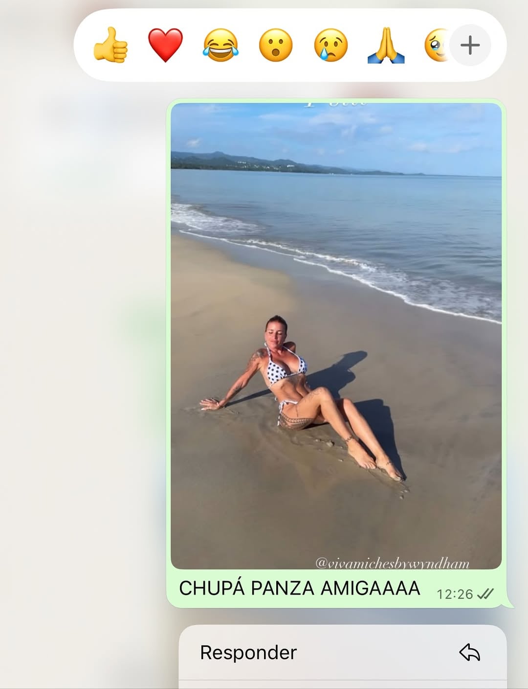 Las imágenes inéditas de Flor Peña