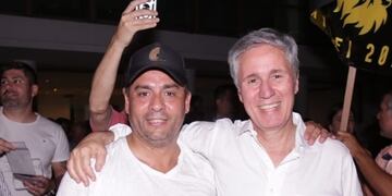 Festejos de la Libertad Avanza.