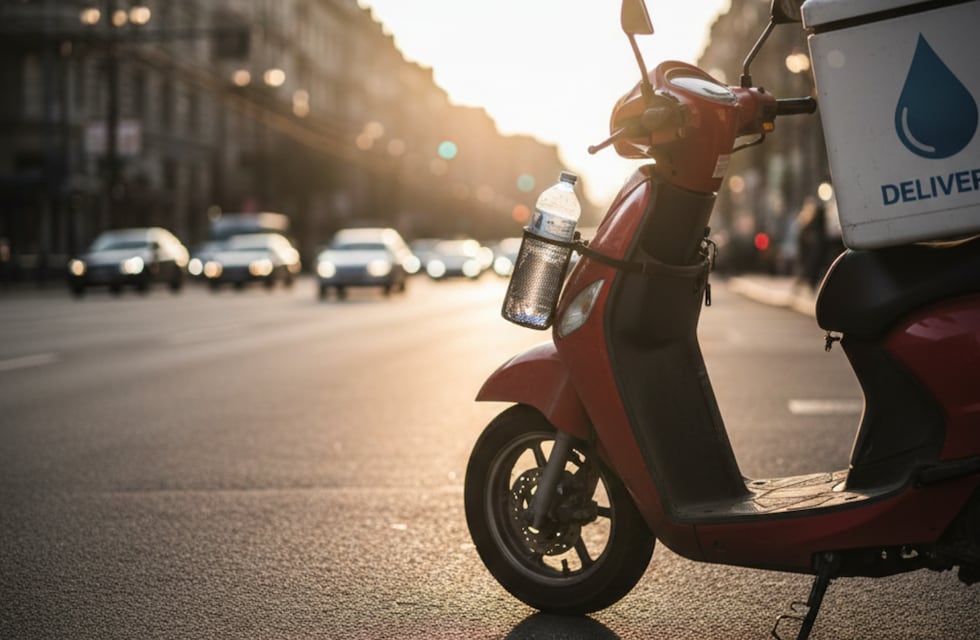 ¡Insólito! Pidió 24 botellas de agua por delivery y la respuesta del repartidor se volvió viral
