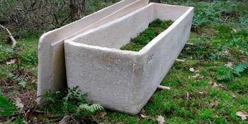 Ataúd ecológico (Foto: Pijamasurf)