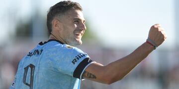 Pablo Vegetti, The Best en Belgrano. El goleador le devolvió la sonrisa al Pirata (La Voz)