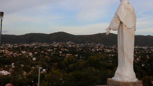 Carlos Paz paisaje nublado.