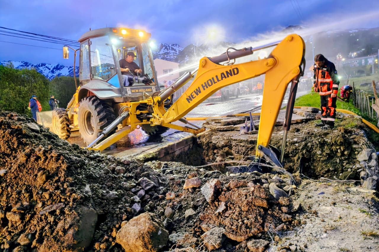 Deshielo y Temporal - Ushuaia