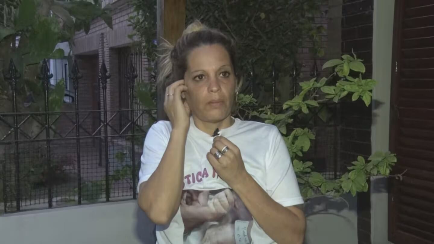 Mabel, la abuela de una bebé recién nacida que murió en la Maternidad de Córdoba.