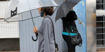 Semana inestable con lluvias, viento y granizo para la provincia de Mendoza.
