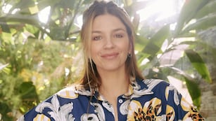 Marcela Kloosterboer sorprendió con un look denim al lucir un vestido de jean