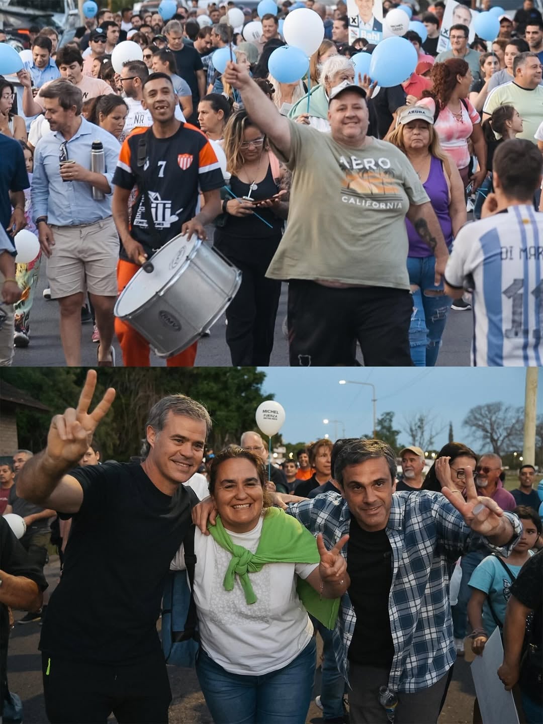 Michel cerró su campaña en Gualeguaychú