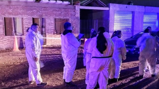 La PDI fue a inspeccionar la vivienda este domingo a la noche.