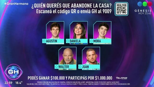 En la tercera semana de juego, Mora Jabornisky quedó nominada.