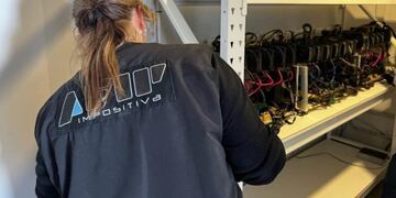 AFIP realizó operativos en granjas de criptomonedas en toda la provincia de Santa Fe