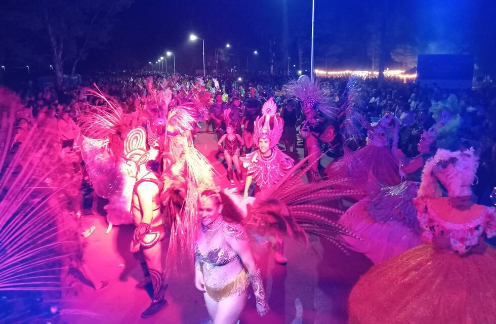 Éxito total el Carnaval en Puerto Rosales