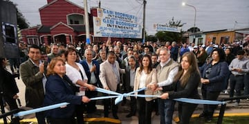 Jaldo dejó inauguradas obras de relevancia en La Cocha.