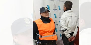 Sebastián Selvagio fue aprehendido en Bahía Blanca por lesiones leves.