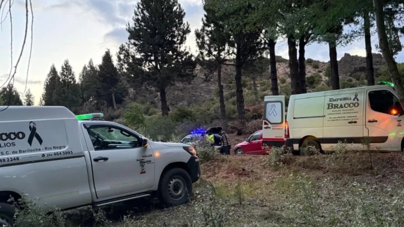 Dos personas murieron en un siniestro vial sobre la ruta 23, a 30 km de Bariloche.