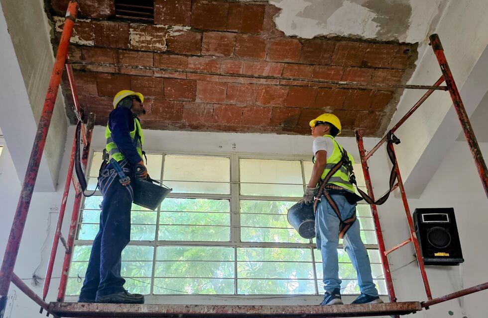 Iniciaron trabajos de reparación en la Escuela Primaria N° 22