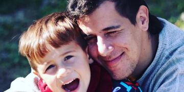 Christian Dupuy recordó a Lucio en el Día del niño.