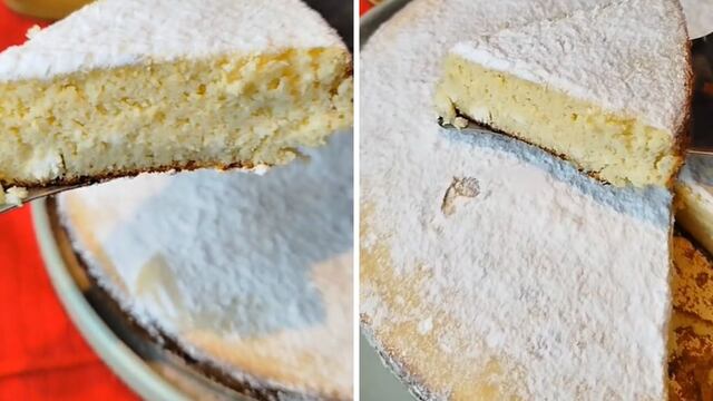 Cómo hacer una torta de limón sin harina: receta en un solo paso y con 6 ingredientes