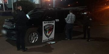 Maltrato animal: detuvieron al individuo que arrastraba a su perro en Salto Encantado.