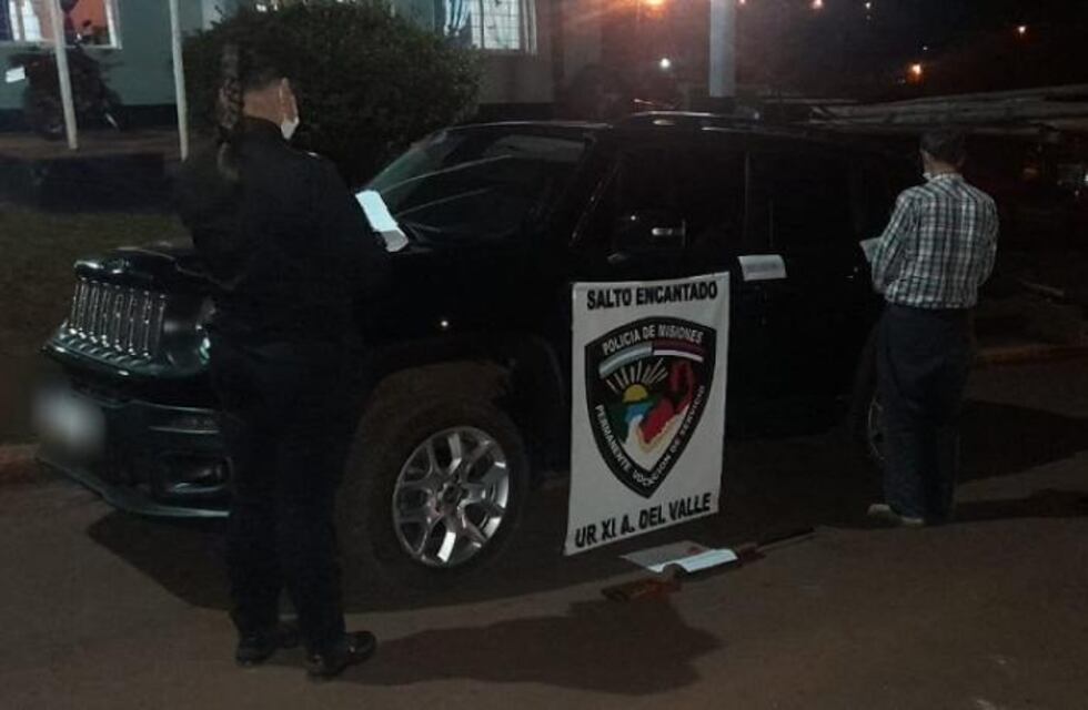 Maltrato animal: detuvieron al individuo que arrastraba a su perro en Salto Encantado