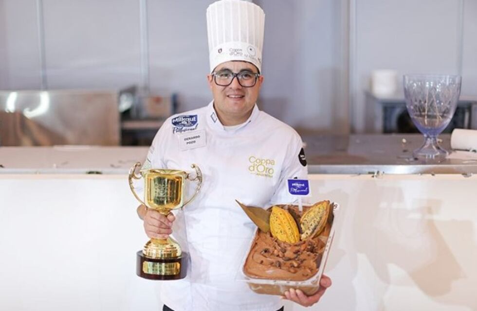 Un sanjuanino ganó la copa al mejor helado artesanal y representará al país en Italia