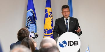 Sergio Massa en Estados Unidos