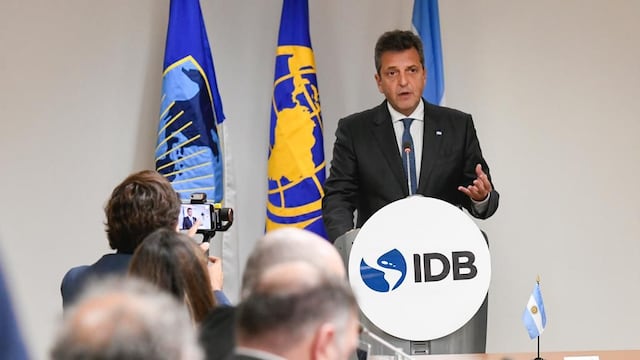 Sergio Massa en Estados Unidos