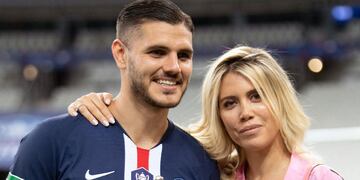 Mauro Icardi y Wanda Nara. Foto: Instagram