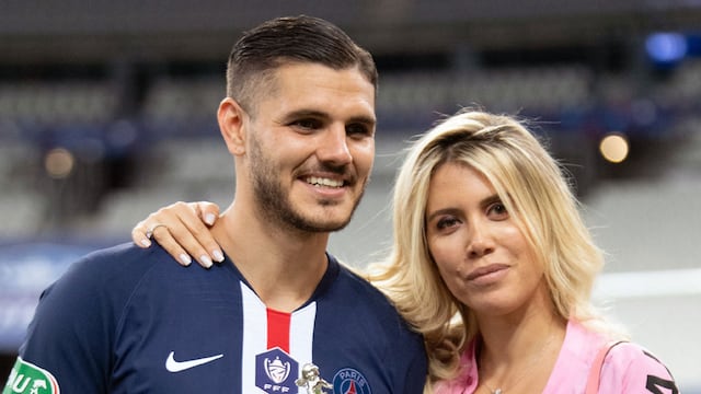 Wanda Nara y Mauro Icardi.
