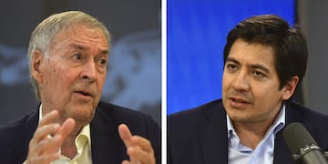 Juan Schiaretti y la pulseada con el ignoto Gonzalo Roca, que representa a Javier Milei en La Libertad Avanza (La Voz)