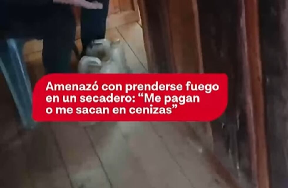 Salto Encantado: productor yerbatero irrumpió en un secadero y amenazó con prenderse fuego por una deuda